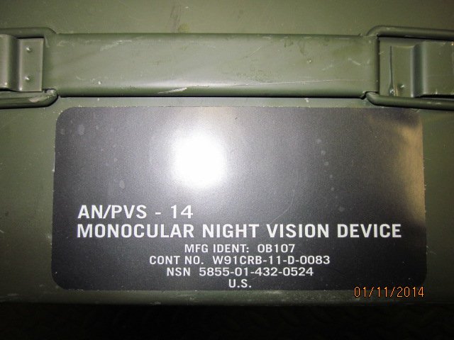 Night Vision Device Cans  aka ammo cans