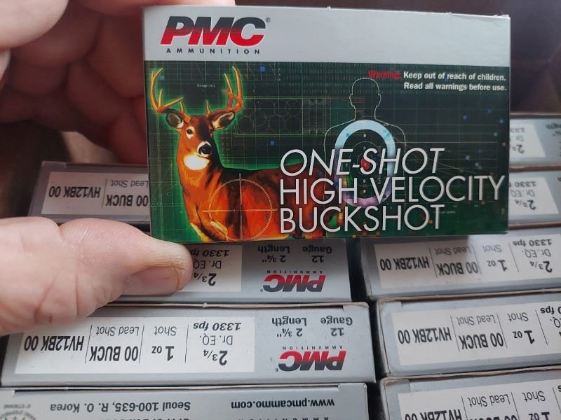 PMC 12 gauge 00 Buck (100 rounds)
