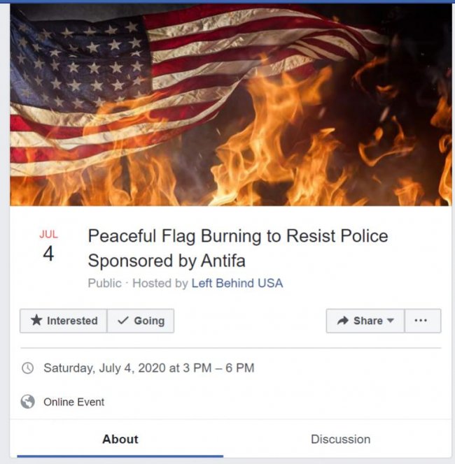 Antifa flag burning event.jpg