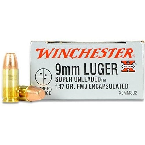 500 rds Winchester 9mm 147gr  $200