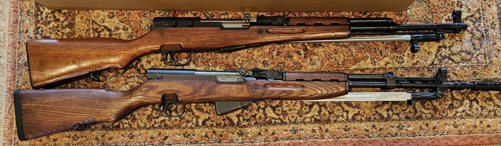 Updated pair of SKS Rifles