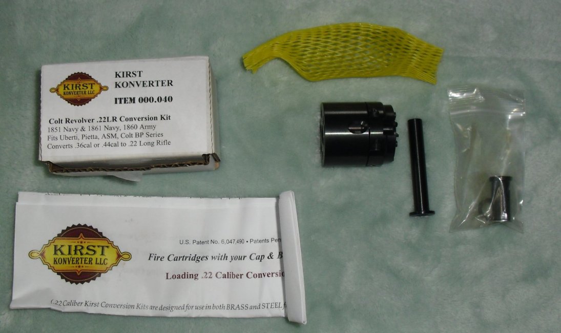 Kirst Konvertor .22LR conversion cylinder kit complete