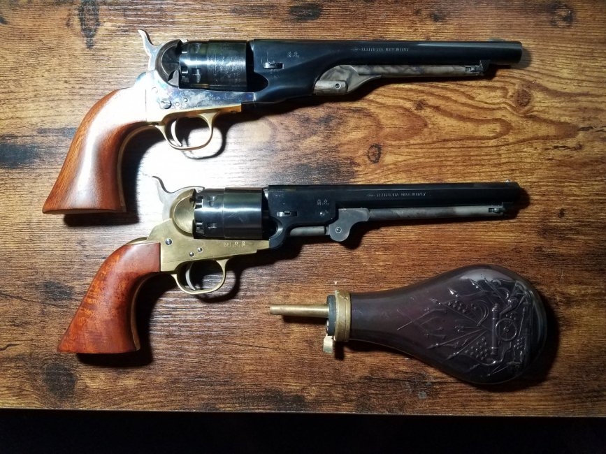 F.lli Pietta Black Powder Revolvers Lot of Two .44 Caliber